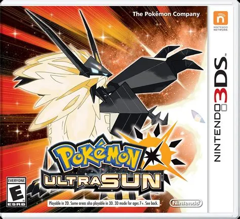 Does pokemon sun work on 3ds?