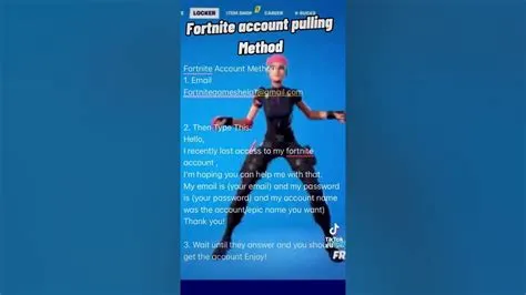 Is it illegal to pull fortnite accounts?