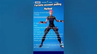 Is it illegal to pull fortnite accounts?