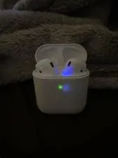 Are airpods fake if they light up?