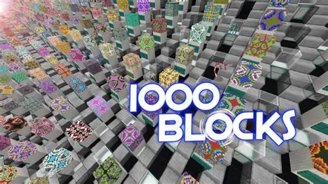 How long is 1,000 blocks in minecraft?