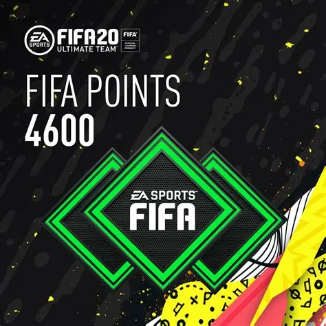 How many is 4600 fifa points?