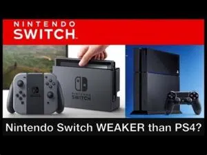 Is the ps4 stronger than the switch?