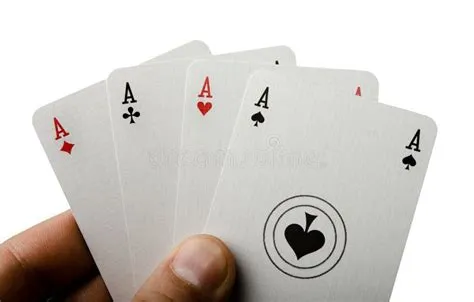 What is a hand of 4 aces called?