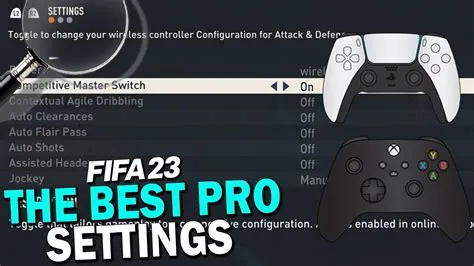 Why does my fifa controller settings keep changing?