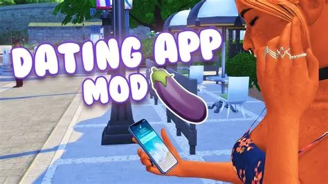 Are there dating apps in the sims 4?