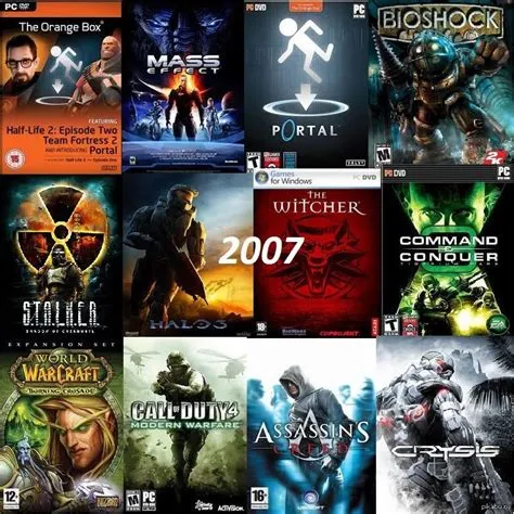 Why was 2007 a good year for video games?