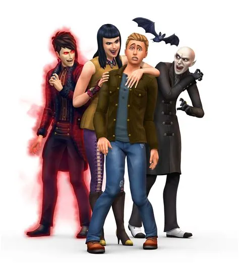 What age can sims become vampires?