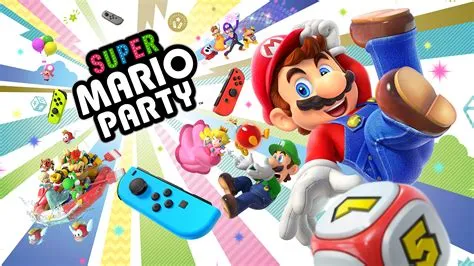 How many can play mario party switch?