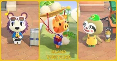 Can visitors steal from your island animal crossing?