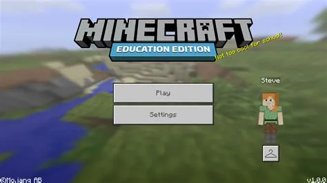 What type of account do you need for minecraft education edition?