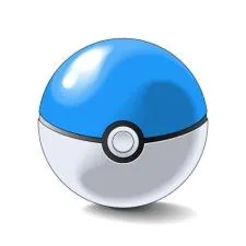 What is the blue pokemon ball called?