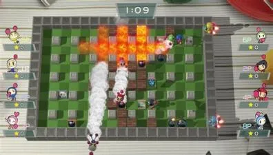 Can you play bomberman on switch 2 players?