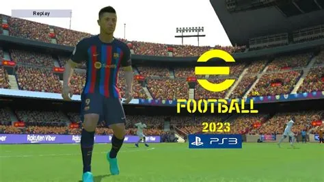 Is efootball 2023 out for ps3?