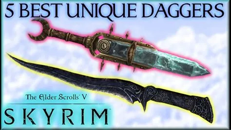 What is the most powerful knife in skyrim?