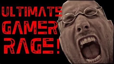 What is gamer rage called?