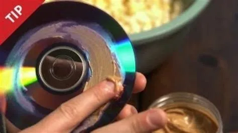 Does peanut butter clean discs?