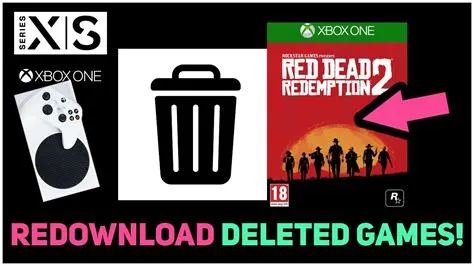 Can you redownload xbox games after deleting?