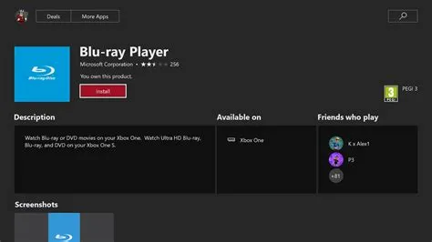 Does xbox one have blu ray?