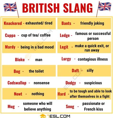 What is hold up in british slang?