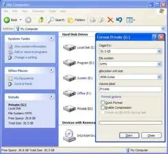 How long does it take to format a hard drive?