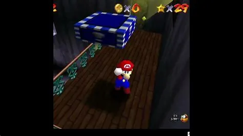 Where is the secret room in mario 64?