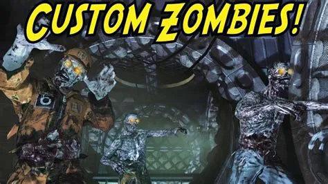 Which cod can you play custom zombies?