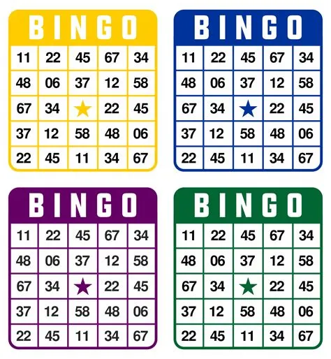 What do the numbers mean in bingo?