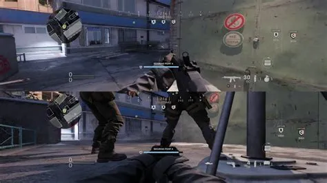 Is there 4 player split screen in cod 3?