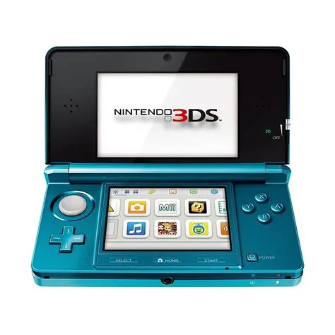 What does blue mean on 3ds?