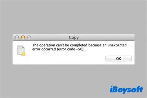 What is error code 1000 on mac?