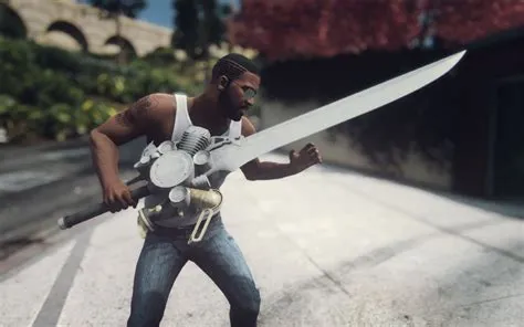 Does gta 5 have swords?