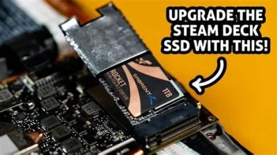 Can you replace the ssd on a steam deck?