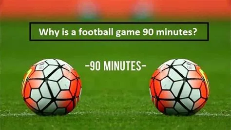 Are all football games 90 minutes?