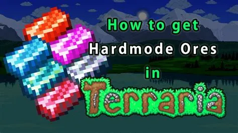 What is the hardest ore to get in terraria?