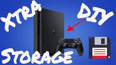 Can you expand ps4 storage?