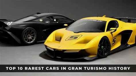 What is the rarest car in gt7?