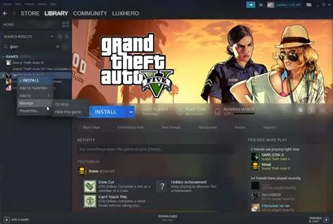 How to uninstall gta v without steam?