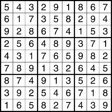 How do you know if a sudoku is correct?