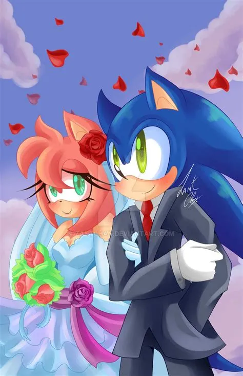 Does sonic get married?