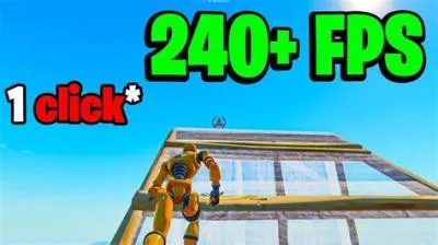 Can you get 240 fps on fortnite?