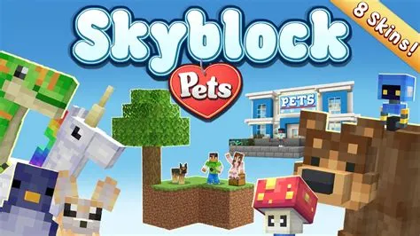 Can you buy pets in skyblock?