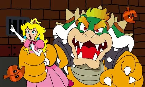 Why does bowser kidnap princess peach?