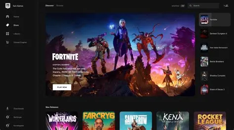 Can you download epic games on microsoft store?