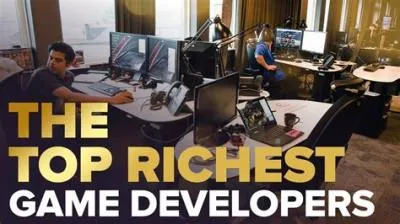 Who is the top 1 richest game developers?