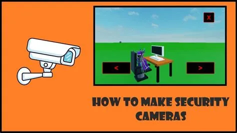 Are there cameras in roblox?