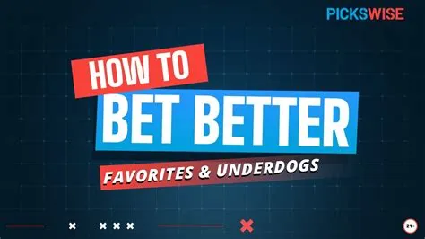 Do most people bet on the favorite or underdog?