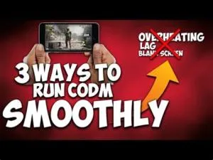 How can i run cod mobile smoothly?