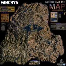 Which far cry map is the biggest?