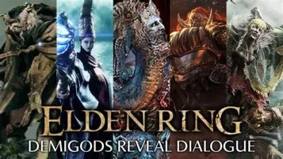 Are the demigods evil in elden ring?